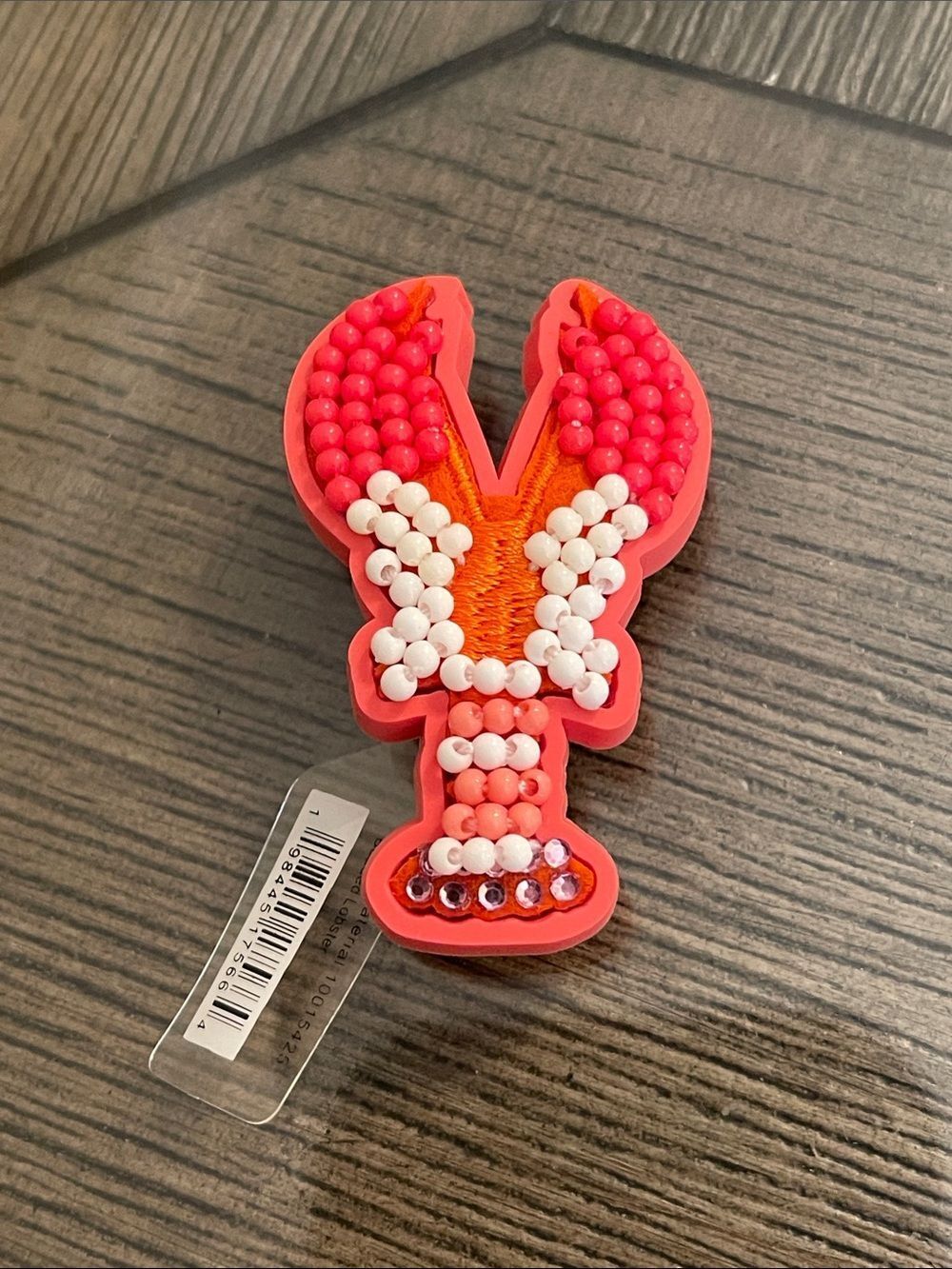 Crocs Beaded Lobster Jibbitz Shoe Charm (SKU/Style: 10015425)